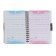 Notebook in a gift box, on a lock, A6, 50 sheets, line "Flowers", mix