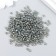Beads "Zlatka" 08/0, 3 mm, 10 g 0112 gray
