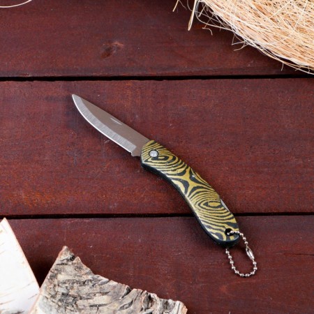 Curders' knife "elk" blade chrome 6.5cm, with a latch, 15.5 cm, mix