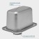 Gastrootiness 1/9 of stainless steel, 100 mm, 17.6 × 11.2 × 10 cm, thickness 0.8 mm