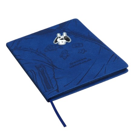 Universal Grade 1-11 Diary, 48 sheets "Joystick", a solid cover of artificial leather, applique, pancake embossing, lisse, universal cheat sheet, block 80 g/m2-1