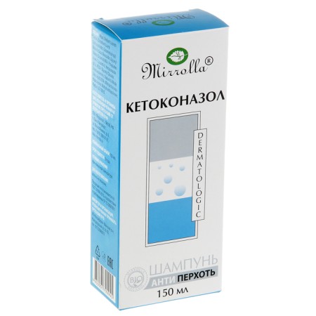 Mirrolla dandruff shampoo with ketoconazole 2%, 150 ml-1