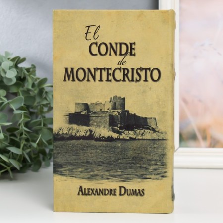 Safe Brush Tree leatherette "Count Monte Cristo" 21x13x5 cm-5