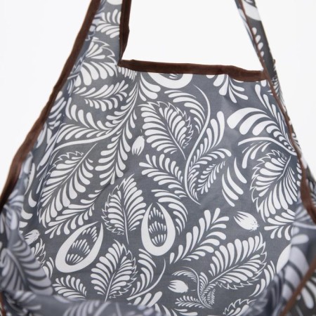 Household bag without fastening, black color-3