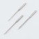 Needles for household sewing machines, universal, No. 70-100, 3 pcs