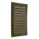 Ventilation grate Zein luxury RM1724Z, 170 x 240 mm, with a grid, metal, gold