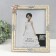 Photo frame 3083 20x25 cm "Pearls" plastic, col. gold