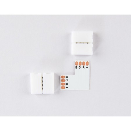 Corner L for LED tape 5050 12/24V (4 contacts) GS6701, 10 pcs-4