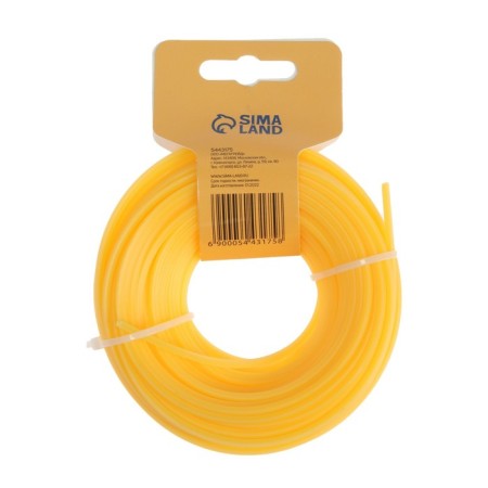 Fishing line for tundra trimmer, Square section, D = 3.5 mm, 15 m, nylon-1