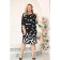 Female dress, size 50, black color