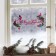 Glass stickers "Happy New Year", reusable, 20 x 34 cm, new year