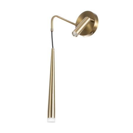 Sconces "Titan" 2xLED 6W+3W 4000k gold 12x12x70cm