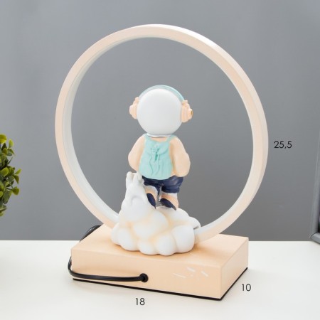 Cosmonaut's table lamp LED 15W Beige 25.5x10x29.5 cm Risalux-3