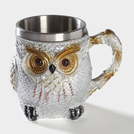 Owl mug, 400 ml, 14.5 × 10 × 11.5 cm-5
