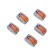 Universal terminal of QMS 222-412, 2-wire gray 0.08-2.5/4 mm² (blister 5 pcs/unit) Rexant 1080