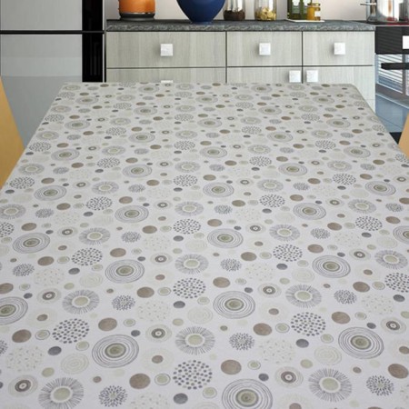 Oilcloth Lucia 140 cm, roll 20 m, drawing "pearl"-2