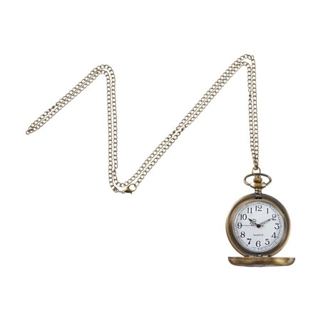 Pocket clock "Flower", quartz, d dial - 3.5 cm-1