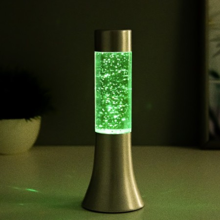 Lava Lava lamp "Cylinder chrome", 17 cm (from Bat. 3hlr44)-13
