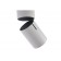 Carrisi lamp, 1x35W GU10, white color, graphite