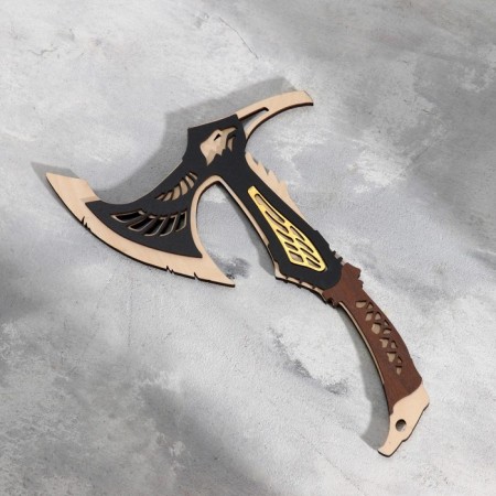 Wooden souvenir "Elven ax" mix, 35x21 cm-1