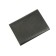 Passport cover on the button, black color