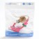 Holder for the nipple - dummy "elephant", wooden, pink color