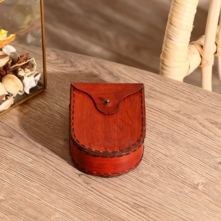 Monocular "single" brass 11x7 cm-3