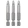 Bit KWB Industry, PZ2, 50 mm, steel TQ60, 3 pcs