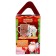Set for creativity. Coloring mug with postcards "Santa Claus and animals"