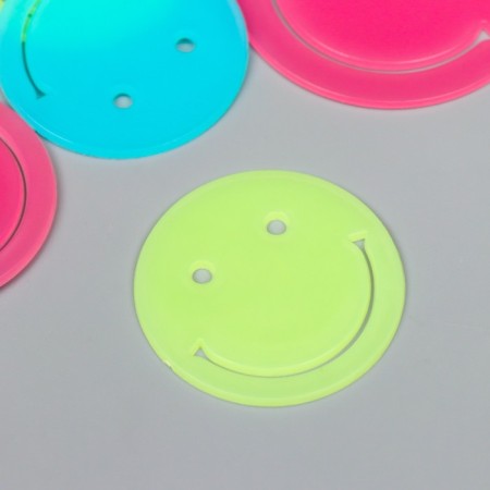 Stick phosphorus plastic "Smiles" set 8 pcs 20x13 cm-1