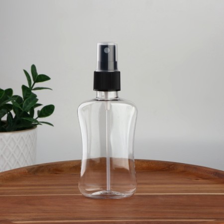 A bottle for storage, with a spray, 100 ml, black color-2