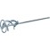 Mixer for Gepard GP4230-08 paints, galvanized, SDS+, 80 x 400 mm