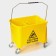 A bucket with mechanical spin on wheels, 20 liters