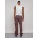 Sports male trousers, size 48, brown color