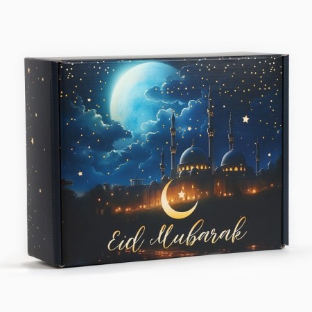 Gift folding box, packaging, “light holiday”, 27 x 21 x 9 cm-2