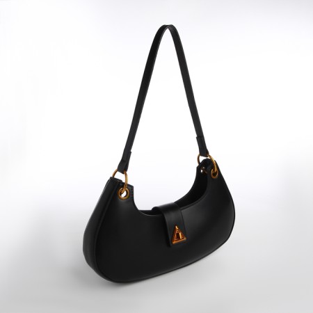 Bag Women's Baget on the Textura zipper, average size, black color-2