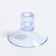 Suction cup with a hole from above and side, set of 30 pcs., D = 3 cm