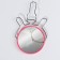 The desktop mirror is a suspended “circle”, bilateral, with an increase, D mirror surface 9 cm, color mix