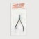 Manicure nippers for cuticle, 9.5 cm, blade length - 10 mm, chameleon color