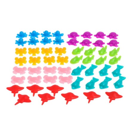 Developing set of "sea inhabitants", tasks on cards, marker-1