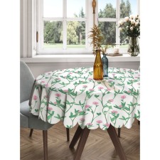 Tablecloth on the table 