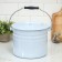 Cylindrical bucket, 9 l, with a lid, color mix