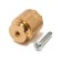 Handle button Cappio PK327, D = 20 mm, color gold