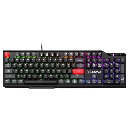 MSI VIGOR GK41 DUSK LR RU Keyboard Mechanical Black/Gray USB Multimedia for Gamer LED 106689