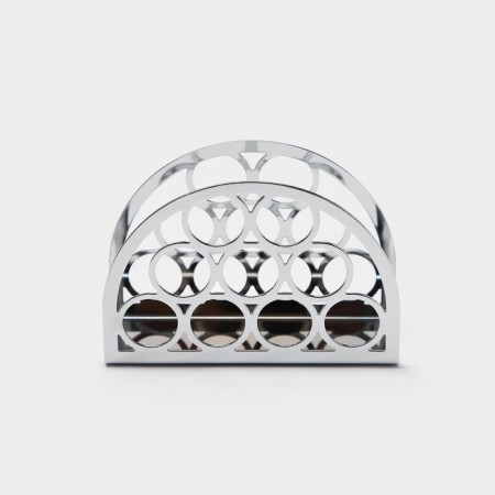 Salphetens Dolyana "Ring", 13 × 4 × 9 cm, silver color-1