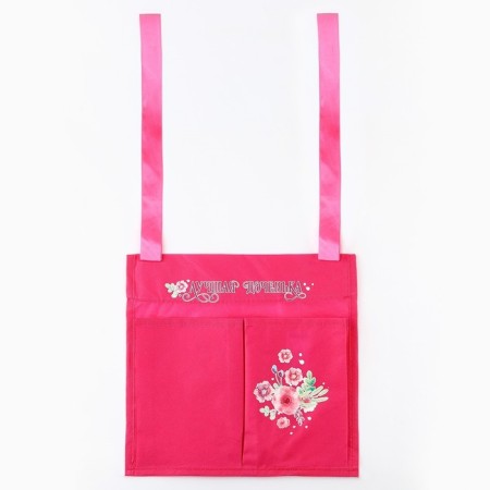 Organizer for storing things for the crib "Best daughter", 2 departments-1