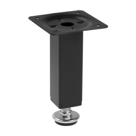 Square OKV001BL tundra, d = 25x25 mm, h = 100 mm, black color black-1