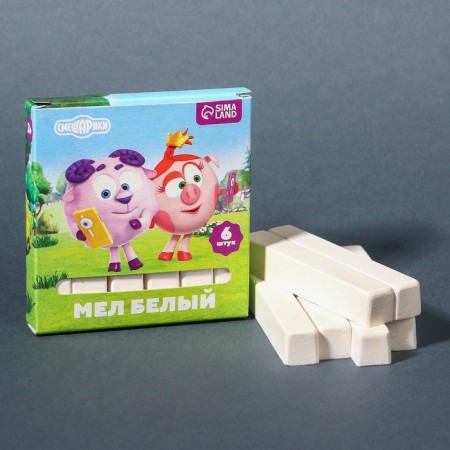Small school shallows 6pcs "Smeshariki", rectangular-7