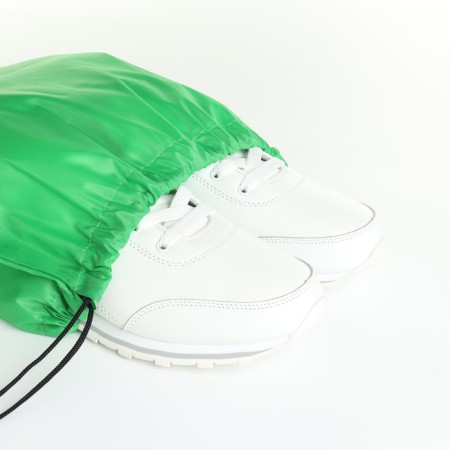 Back for shoes on the lace, textura, green color-3