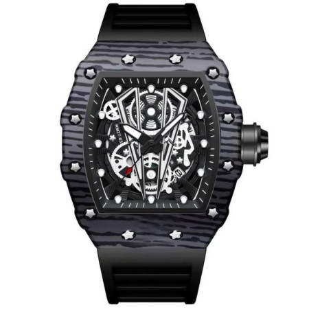 Men's wristwatter clock, L-26 cm strap, 3 atm